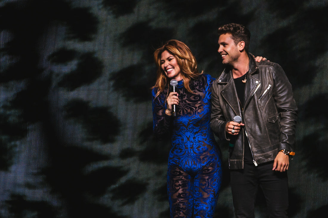 Shania Twain and Bastian Baker