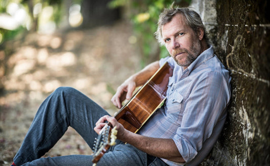 Tim Bluhm playing guitar